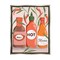 Stupell Industries No.1 Hot Mama Chili Sauce Black Framed Floater Canvas Wall Art
